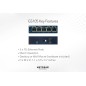 NETGEAR GS105 Ikke administreret Gigabit Ethernet (10/100/1000) Blå